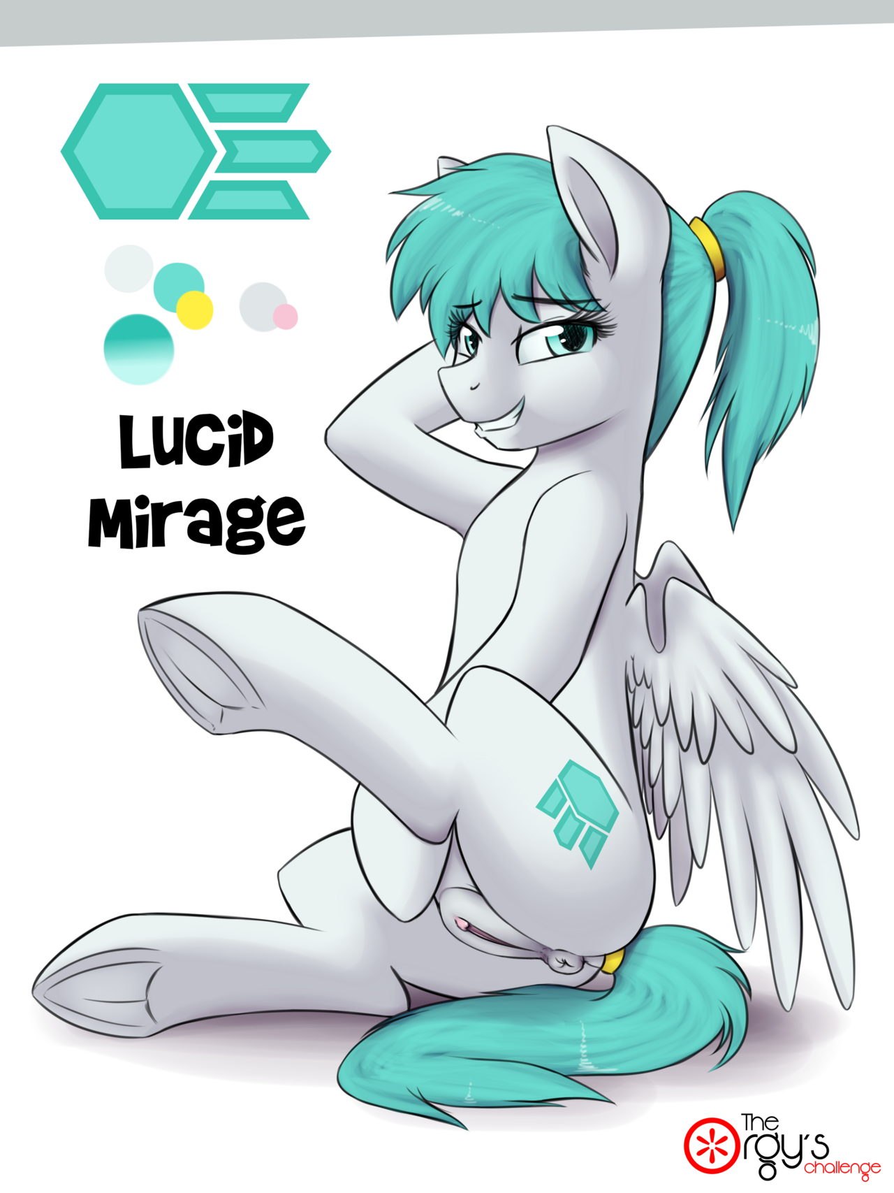 Lucid Mirages reference sheet (NSFW)