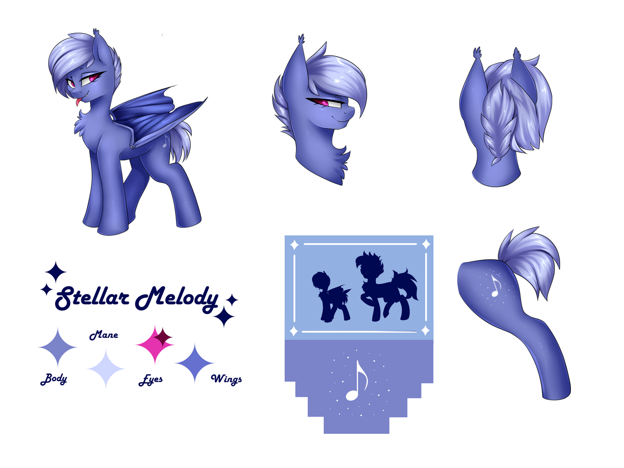 Stellar Melodys reference sheet